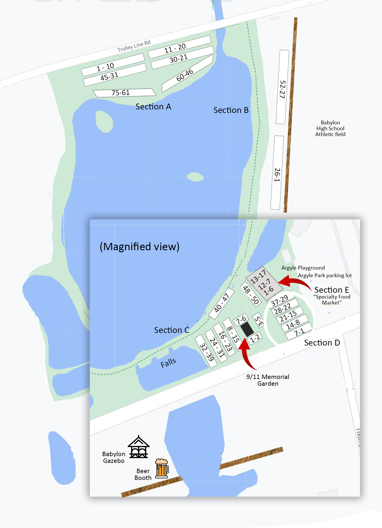 Argyle Fair Map 2021