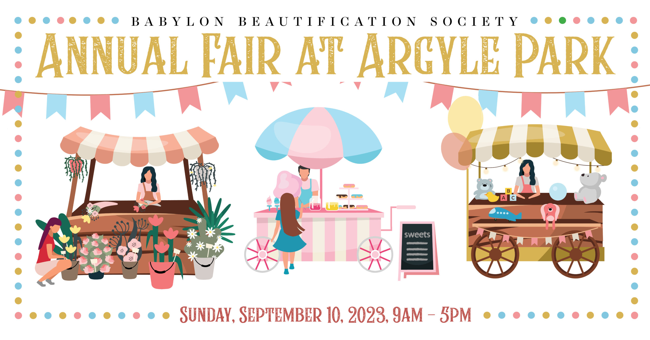 Annual Fair at Argyle Park, Village of Babylon Babylon Beautification